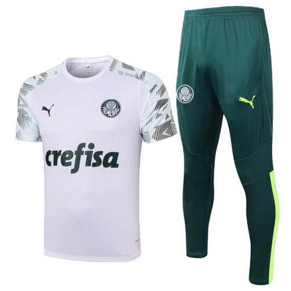 Entrenamiento Palmeiras Conjunto Completo 2020-2021 Blanco Verde